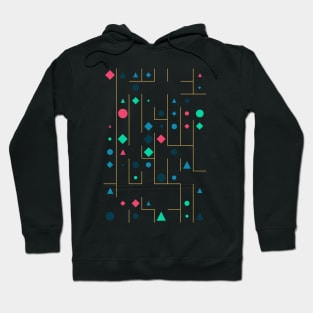 Amazing Geometric Animated Shape Pattern #4 Hoodie